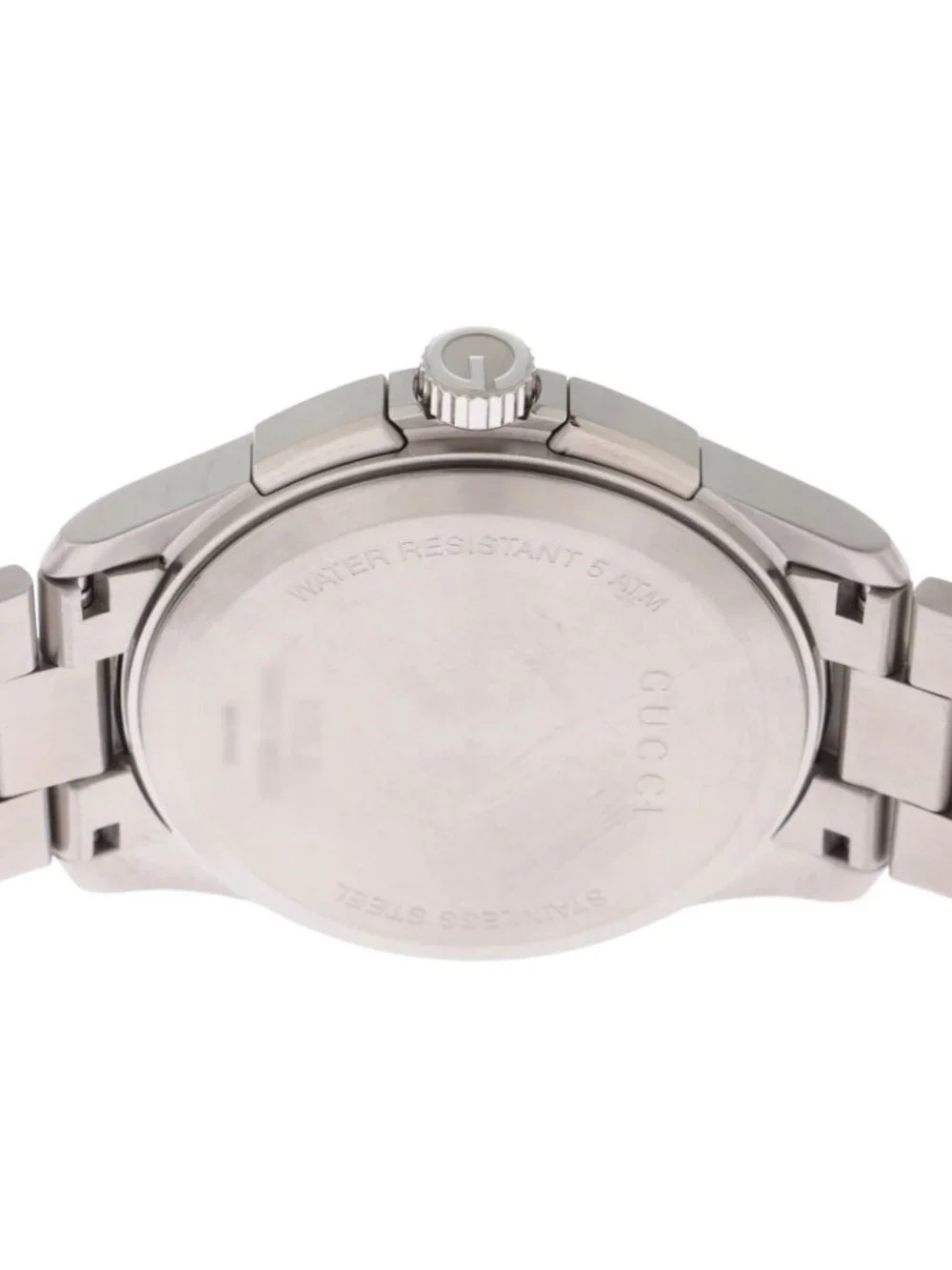 Gucci G-Timeless Chrono 126.2 Watch Stainless Steel Black Quartz
